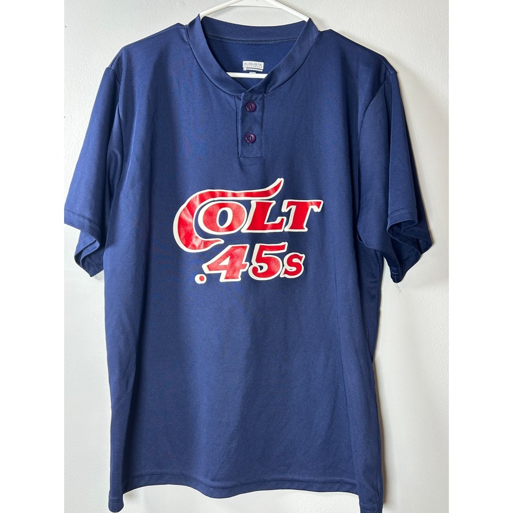 Augusta Sportswear Houston Colt .45s MLB Jersey Blue Adult Large